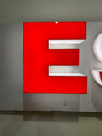 1990s original ESSO sign on original metal plate