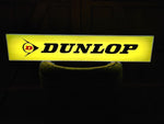 1990s Dunlop official illuminated neon sign