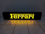 2000s Ferrari dealership 3D illuminated sign