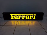 2000s Ferrari dealership 3D illuminated sign