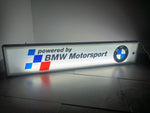 2000s BMW Motorsport Long dealership illuminated 3D sign