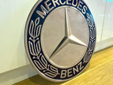 2000s Mercedes-Benz dealer official sign