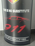 2000s Porsche dealership illuminated sign "Porsche 911, there is no substitute"