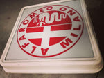 1970s Alfa Romeo official dealer illuminated sign