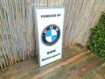 1980s BMW Power dealership illuminated sign