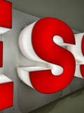 1990s original ESSO sign on original metal plate