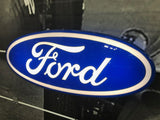 1980s Ford official dealership illuminated sign