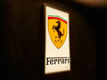 2020 Ferrari illuminated dealer sign