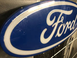 1980s Ford official dealership illuminated sign