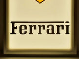 2020 Ferrari illuminated dealer sign