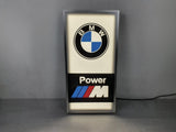 1990s BMW M Power dealership illuminated sign