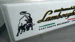 1990s Lamborghini official dealership double side illuminated sign